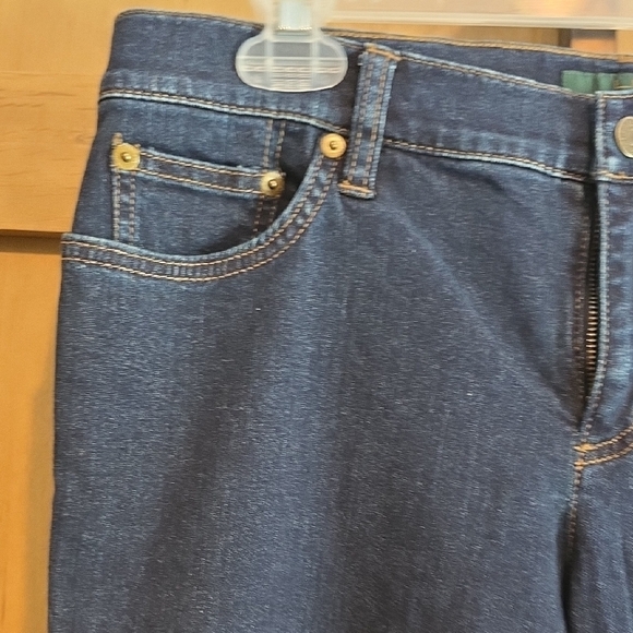 (J32) Ralph Lauren Dark Blue Skinny Jeans - Picture 3 of 9